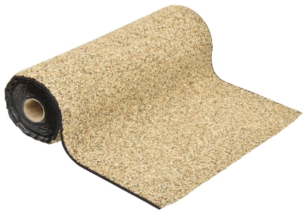 vidaXL Revestimento de pedra 100x100 cm cor areia natural