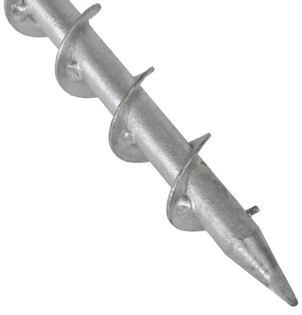 Suporte de guarda-sol 55 cm aço galvanizado