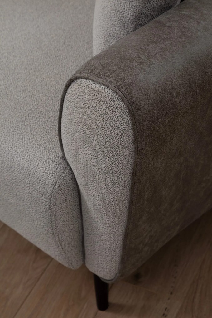 Sofá-Cama 3 Lugares Aren – Cinzento – 215x85x85 cm