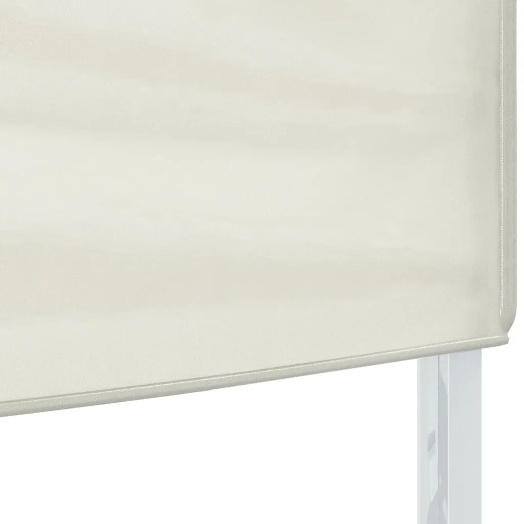 Tenda para festas dobrável 3x6 m cor creme