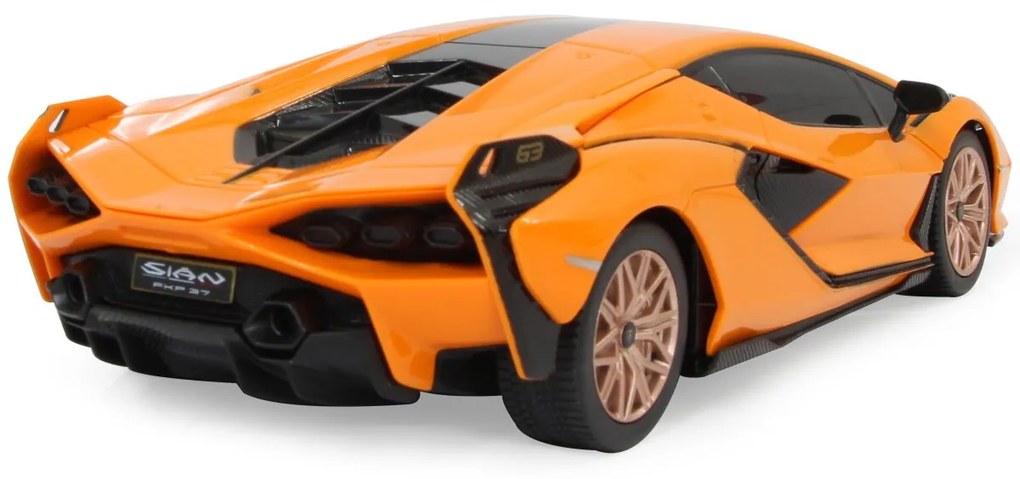 Carro Telecomandado Lamborghini Sián FKP 37 1:24 2,4GHz Laranja