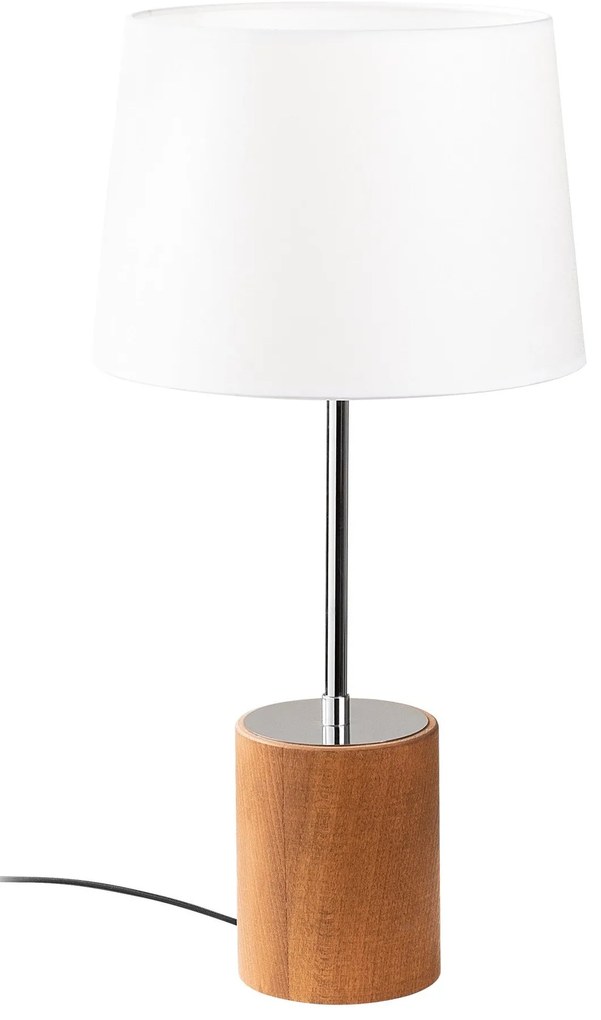 Candeeiro de Mesa Magnesia – Prateado – 28 cm de Diâmetro x 57 cm de A