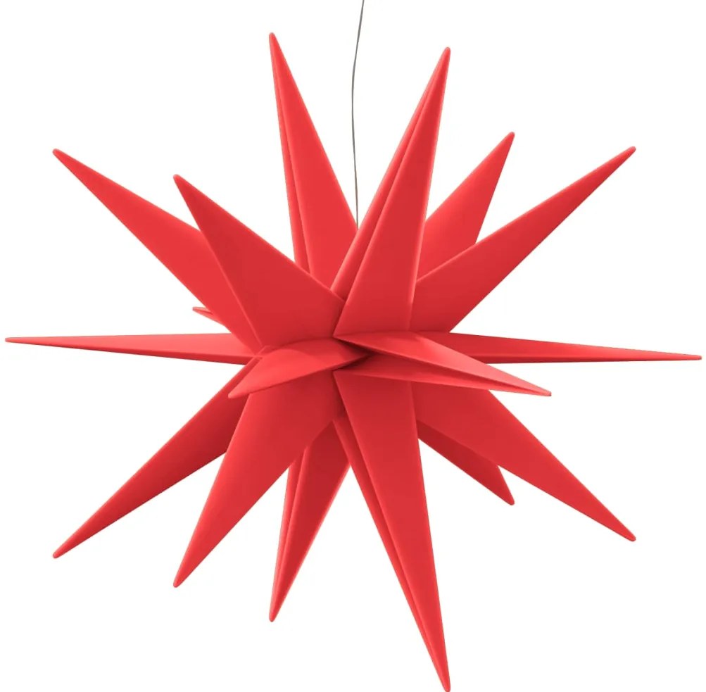 Luz de Natal com LED dobrável 100 cm vermelho