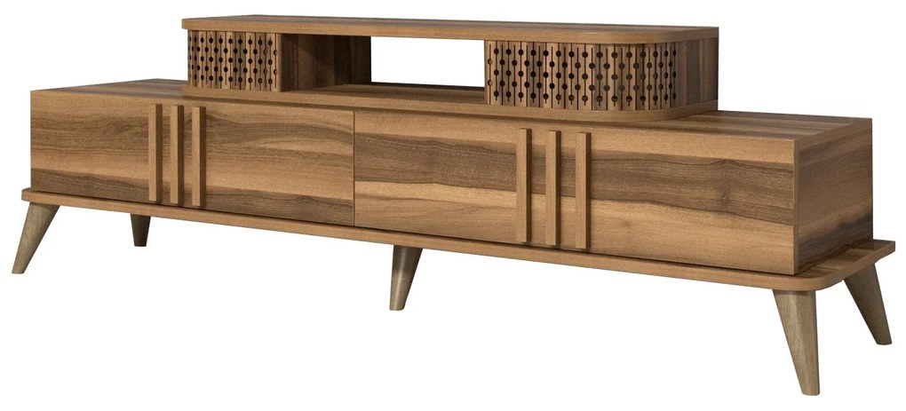 Móvel TV Eylül – Nogueira – 168x39x51 cm