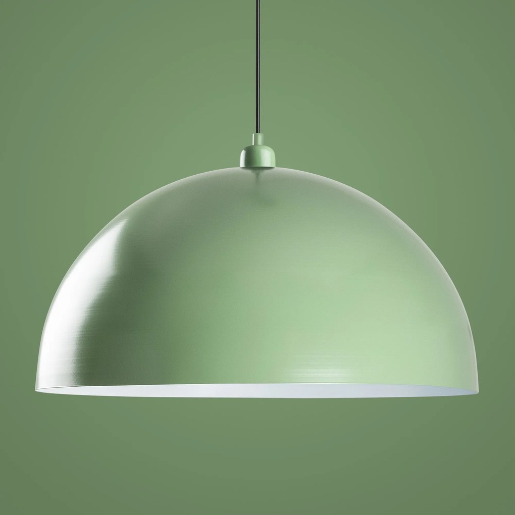 Candeeiro de Teto Kure – Menta – Ø60 x h:35 cm