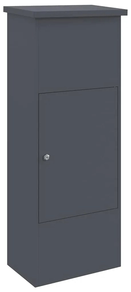 Caixa para entrega de pacotes Antracite 44,5 x 29 x 110,5 cm