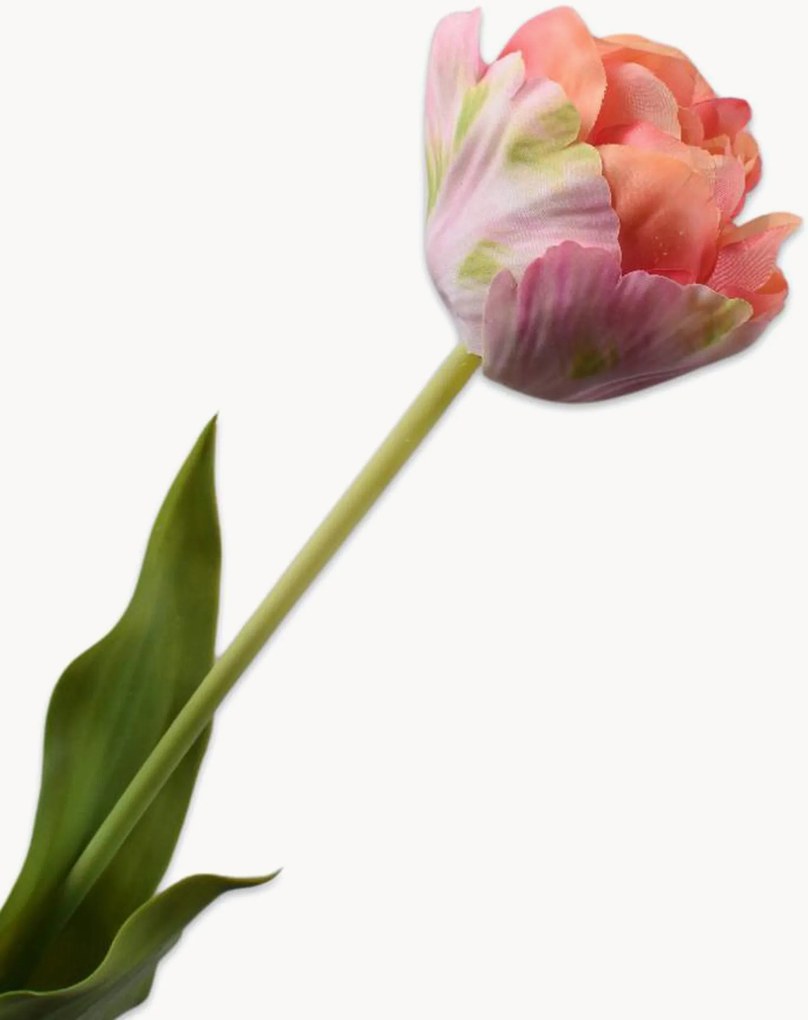 Flores artificiais artesanais Tulip, conjunto de 3