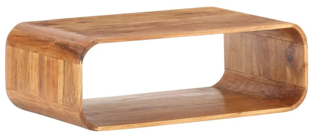 vidaXL Mesa de centro 90x50x30 cm madeira de acácia maciça