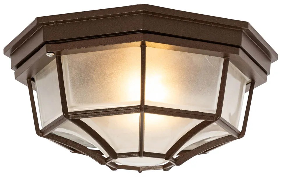 Plafon Rústico Castanho Ferrugem 26.5 IP44 - Bri