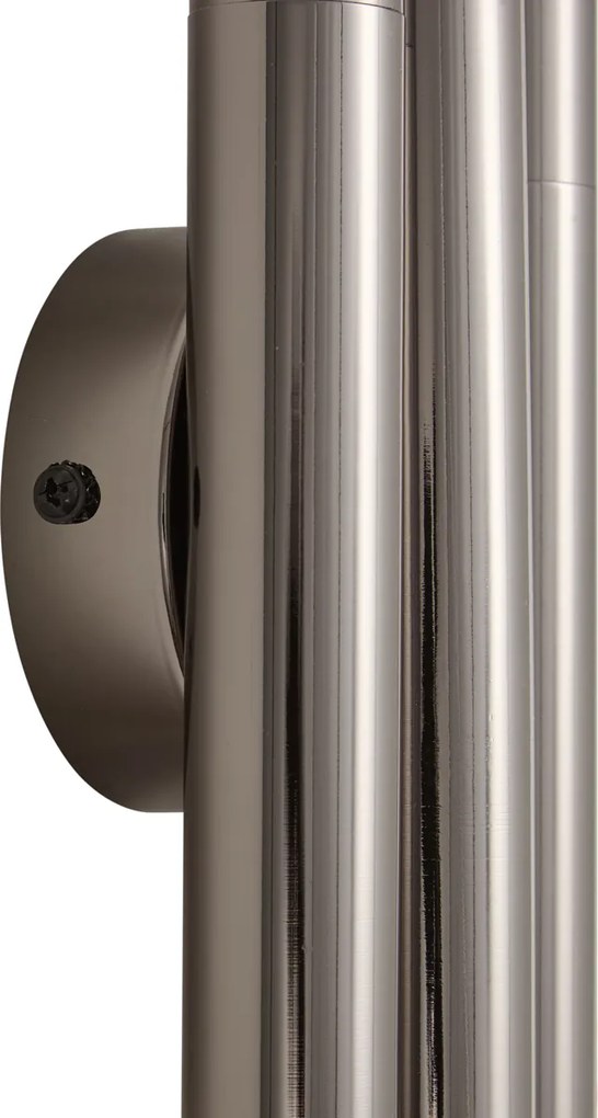 Aplique Retro Gunmetal 3 Luzes - Pipes