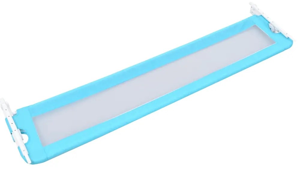Barra de segurança p/ cama infantil 180x42cm poliéster azul