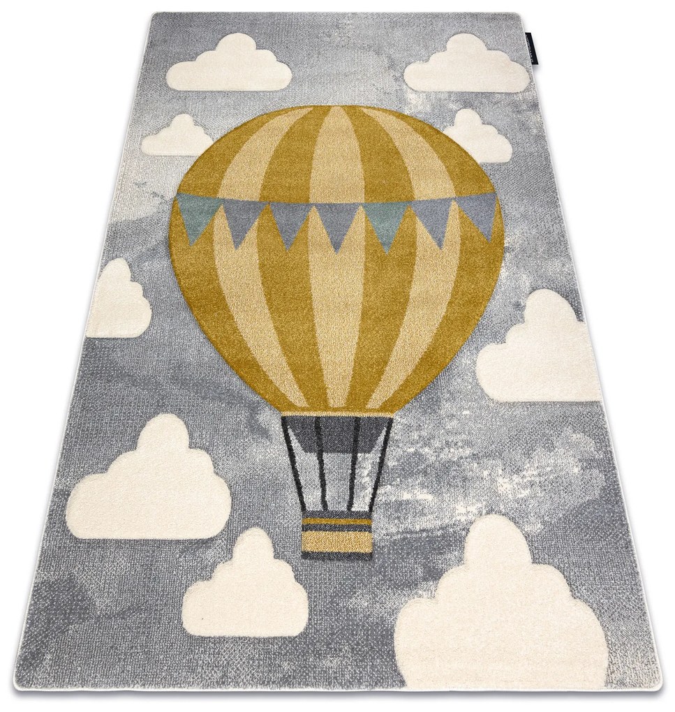 Tapete PETIT BALLOON balão, nuvens cinzento