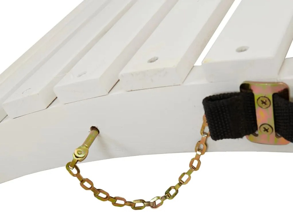 Espreguiçadeiras 2 pcs 184x55x64 cm acácia maciça branco