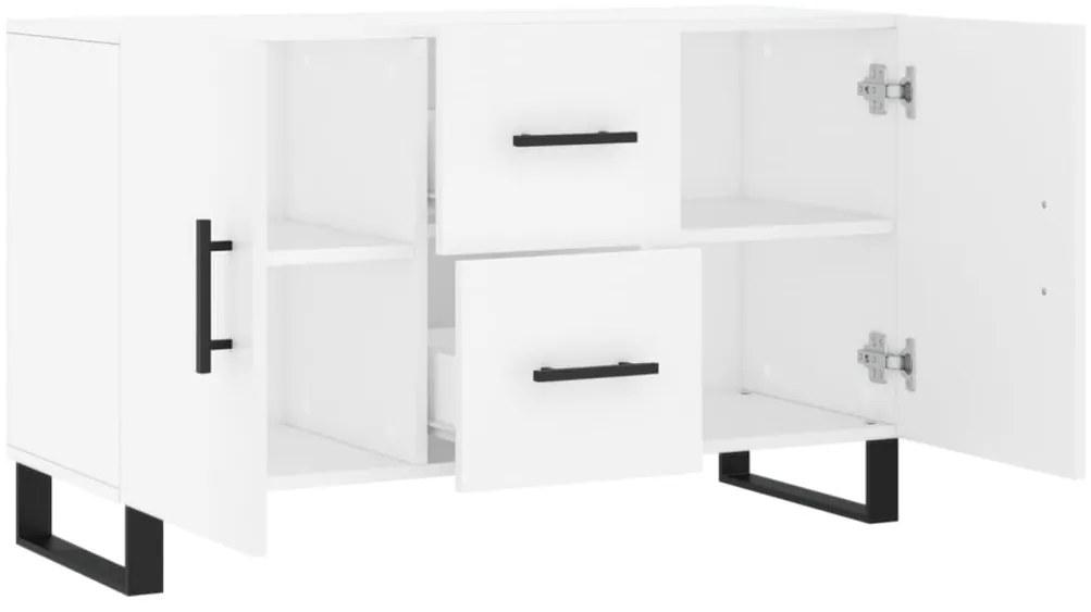 Aparador 100x36x60 cm derivados de madeira branco