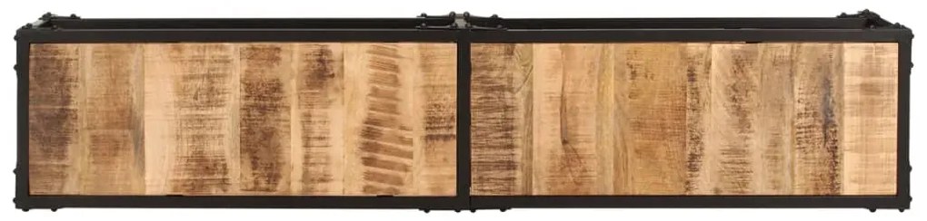 Móvel de TV 150x30x41 cm madeira de mangueira maciça