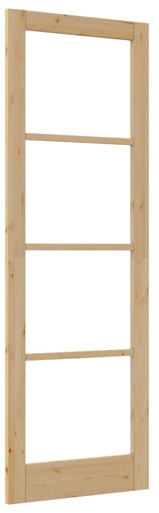 vidaXL Porta Interna ORKDAL Castanho 78 x 232 cm