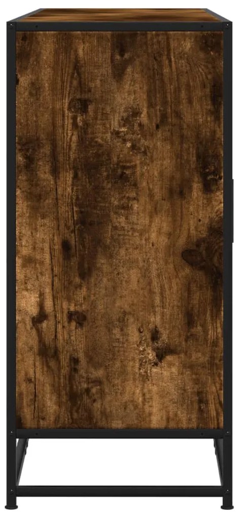 Aparador 134x35x76 cm derivados de madeira carvalho fumado