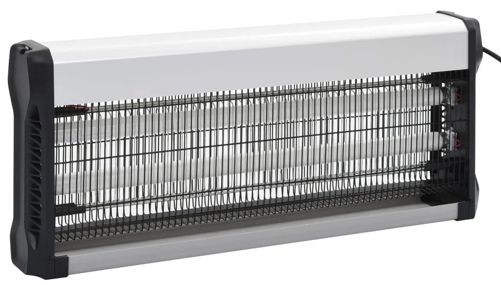 Eletrocutor de insetos alumínio ABS 40 W preto