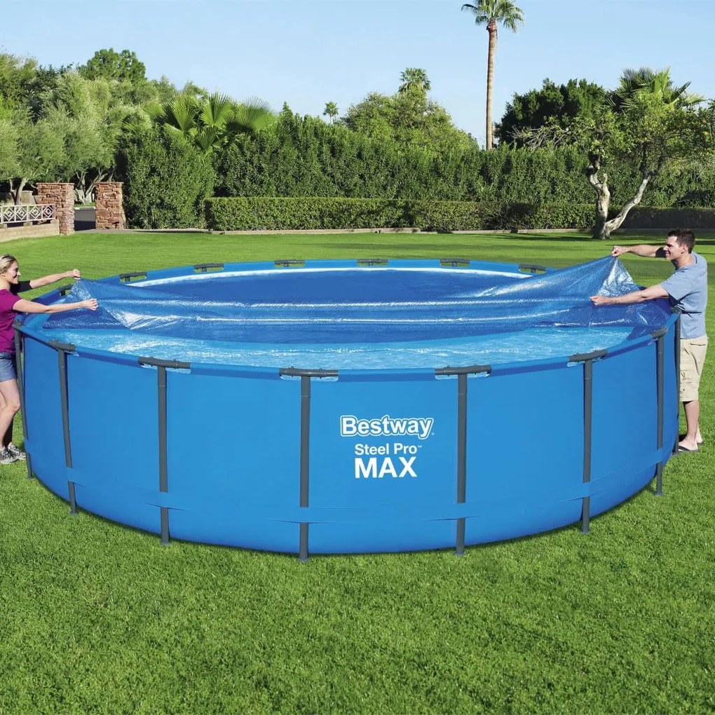 92090 Bestway Cobertura de piscina solar Flowclear 549 cm