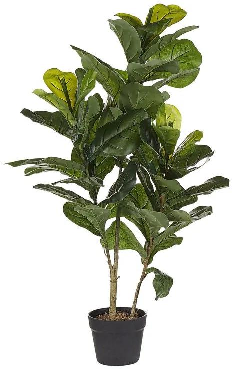 Planta artificial em vaso 95 cm FICUS LYRATA Beliani