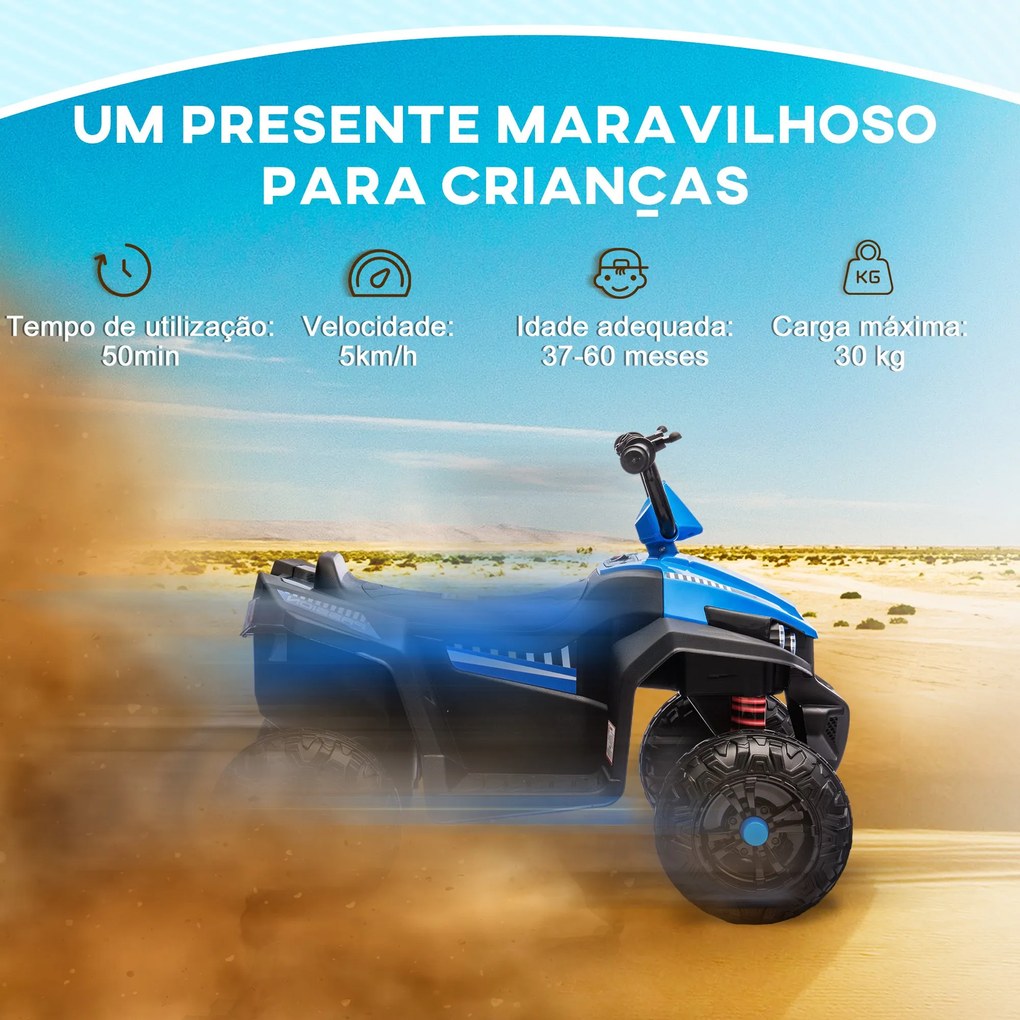 AIYAPLAY Quadriciclo Elétrico para Crianças acima de 3 Anos Carro Elét