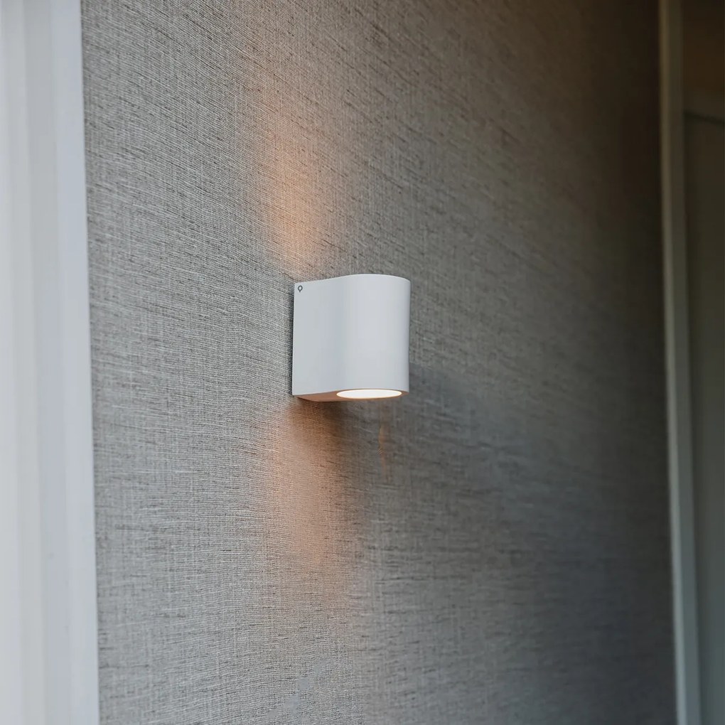 Candeeiro de parede moderno branco - Tubo