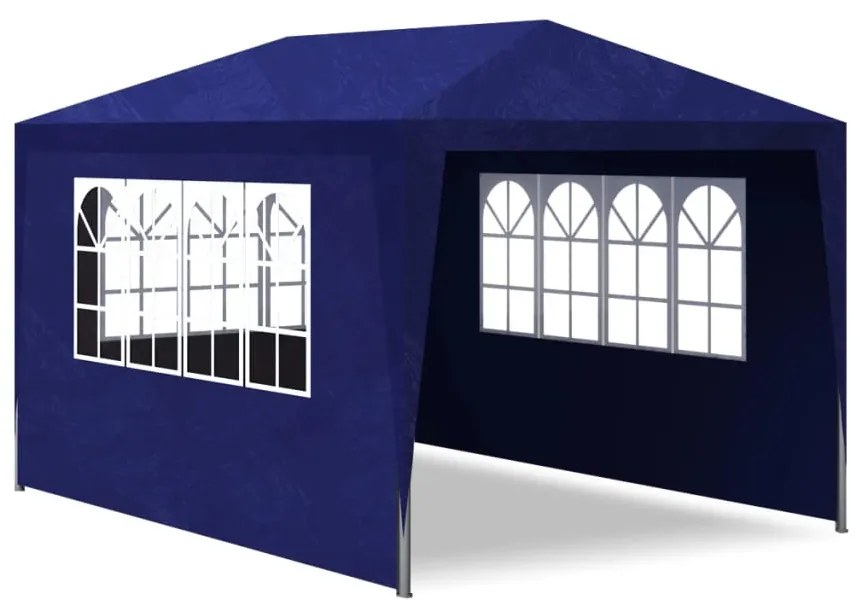 Tenda de Eventos Profissional Impermeável - 3x4 m - Azul