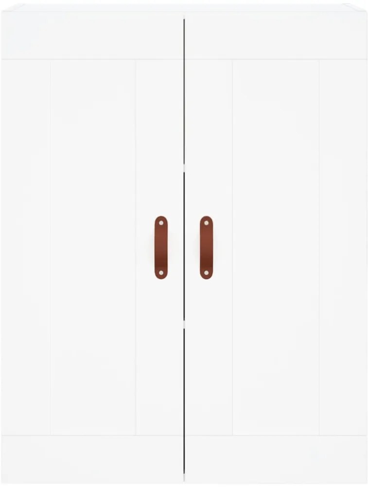 Armário alto 69,5x34x180 cm derivados de madeira branco