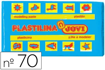 Plasticina Jovi 70 50 gr Amarelo Azul Claro