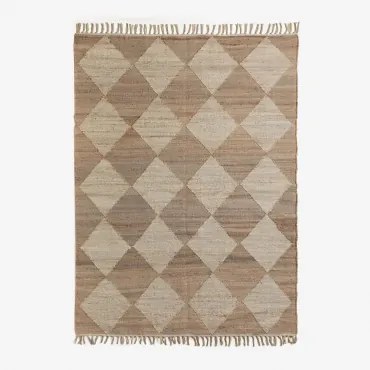 Alfombra Retangular De Cânhamo Sarina 315 X 210 Cm - Sklum