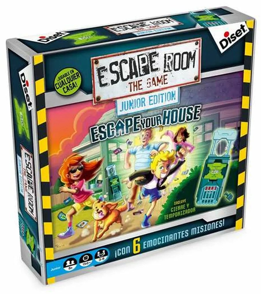Jogo de Mesa Diset Escape Room Junior The Same