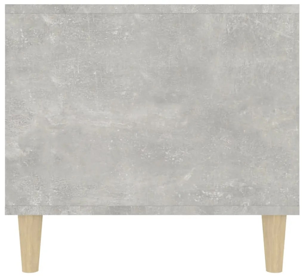Mesa de centro 90x49x45 derivados de madeira cinzento cimento