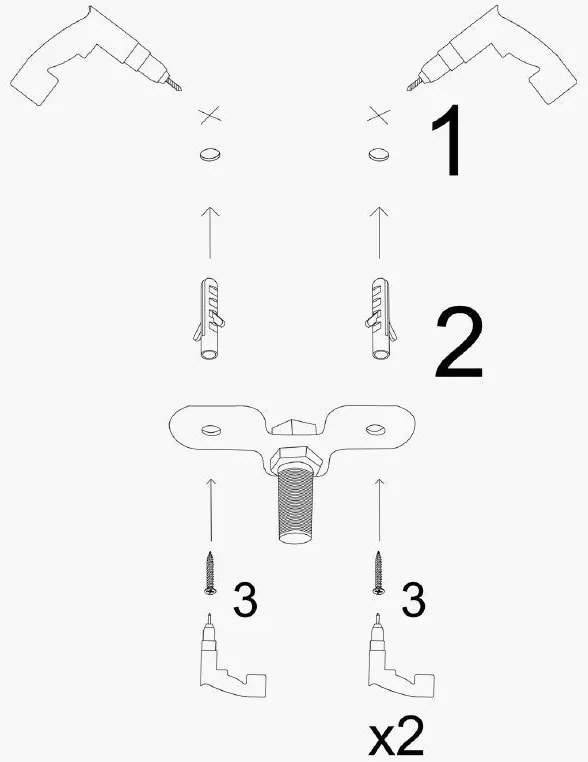 Chandelier Tel – Preto – Diâmetro 160 cm, Altura 130 cm