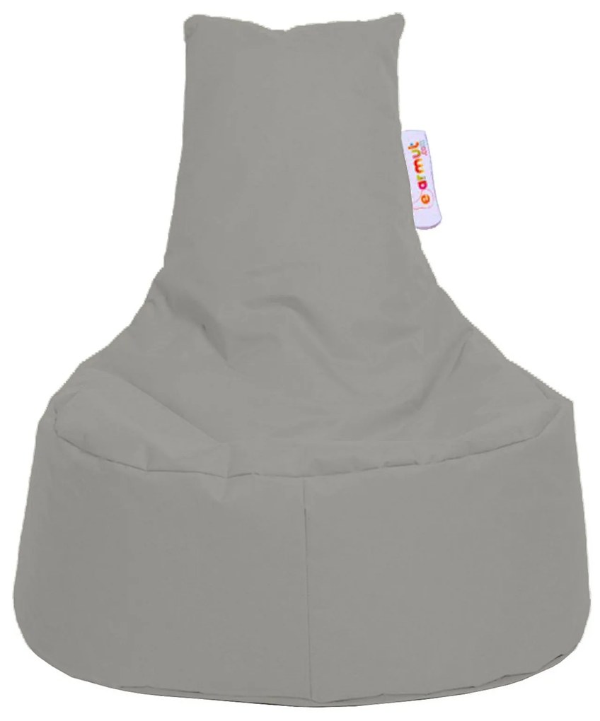 Saco de Feijão de Jardim Baton – Cinza Fumo – 70x70x35 cm | Tribo Home