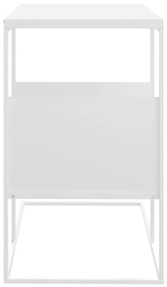 Mesa de apoio 55x36x59,5 cm derivados de madeira branco