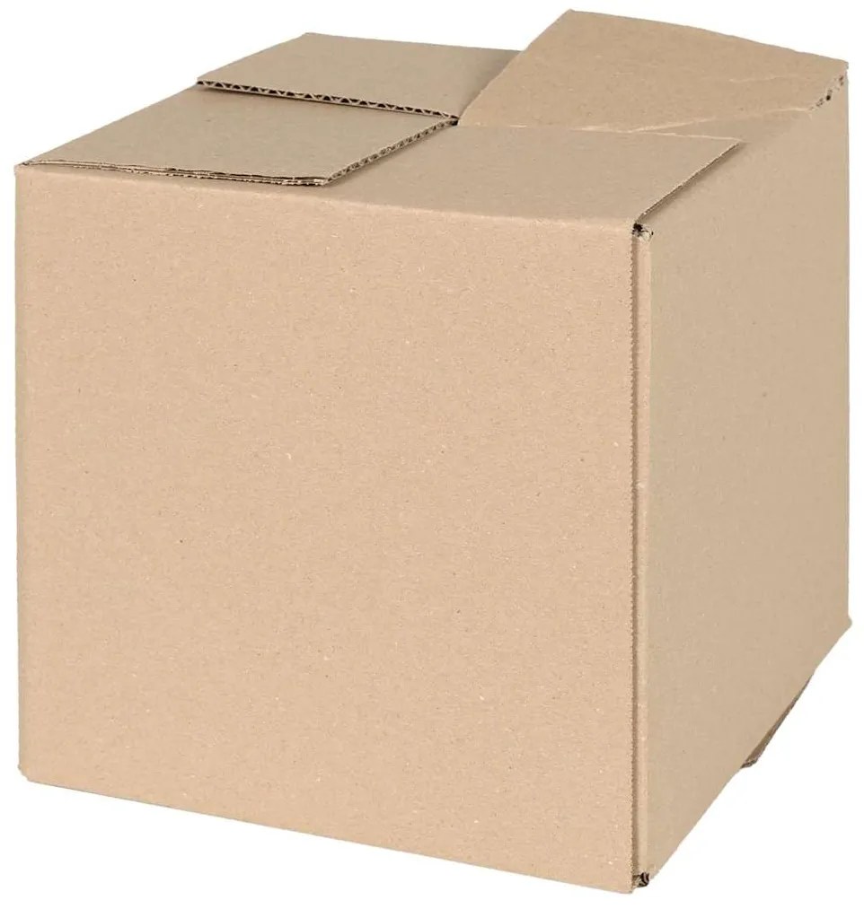 vidaXL Caixa Dobrável 50 pcs 20x20x20 cm Papelão