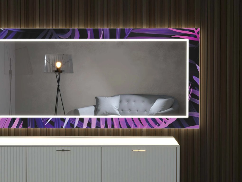 Espelho LED com decoração D18