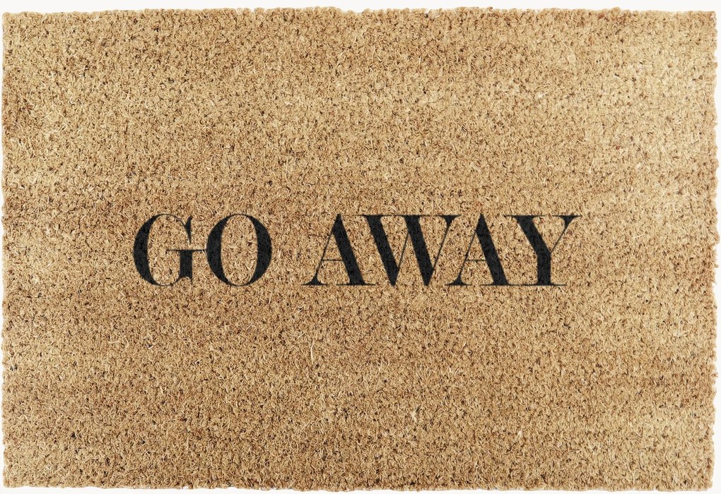 Tapete de entrada Go Away