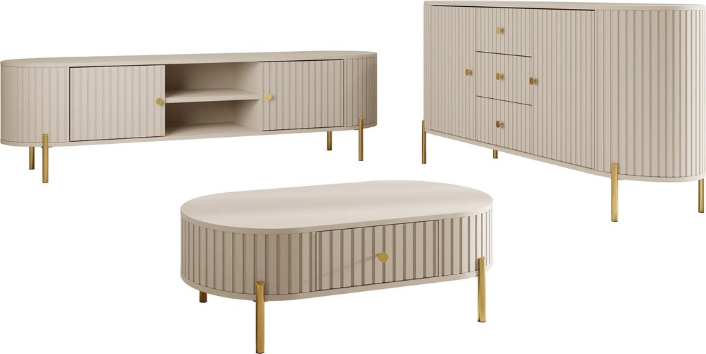 Conjunto para sala de estar Comfivo Mirsoni I