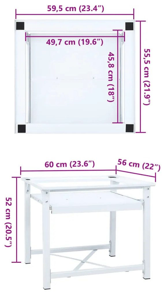 Suporte máquina lavar c/ prateleira extraível branco