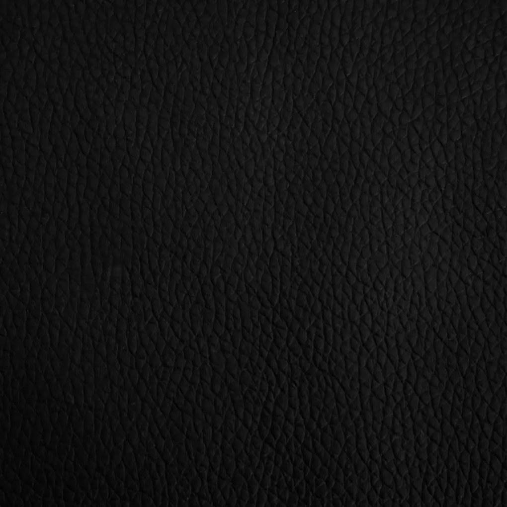 Sofá infantil 90x53x30 cm couro artificial preto