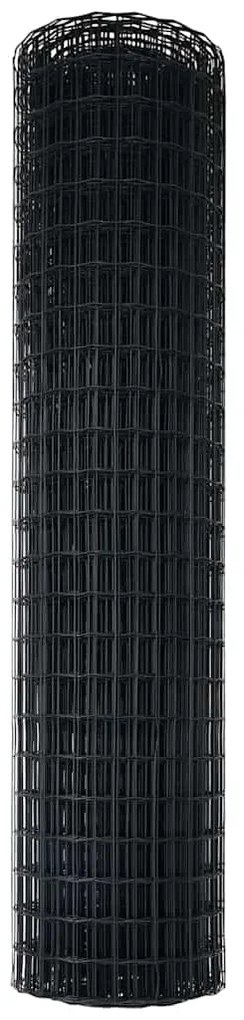 Cerca Euro Cinza 1,2x10 m Aço