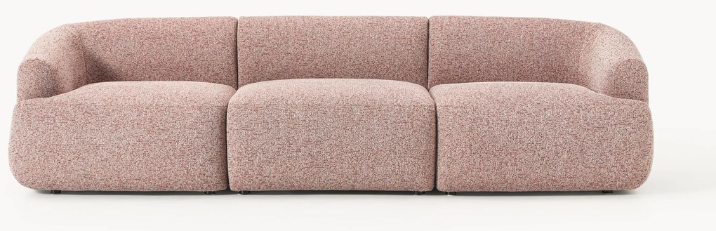 Sofá modular em bouclé Sofia (3 lugares)