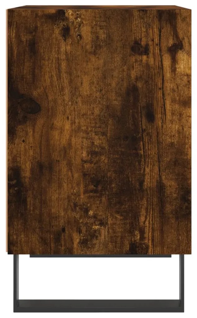 Mesa de cabeceira 40x30x50 cm deriv. madeira carvalho fumado
