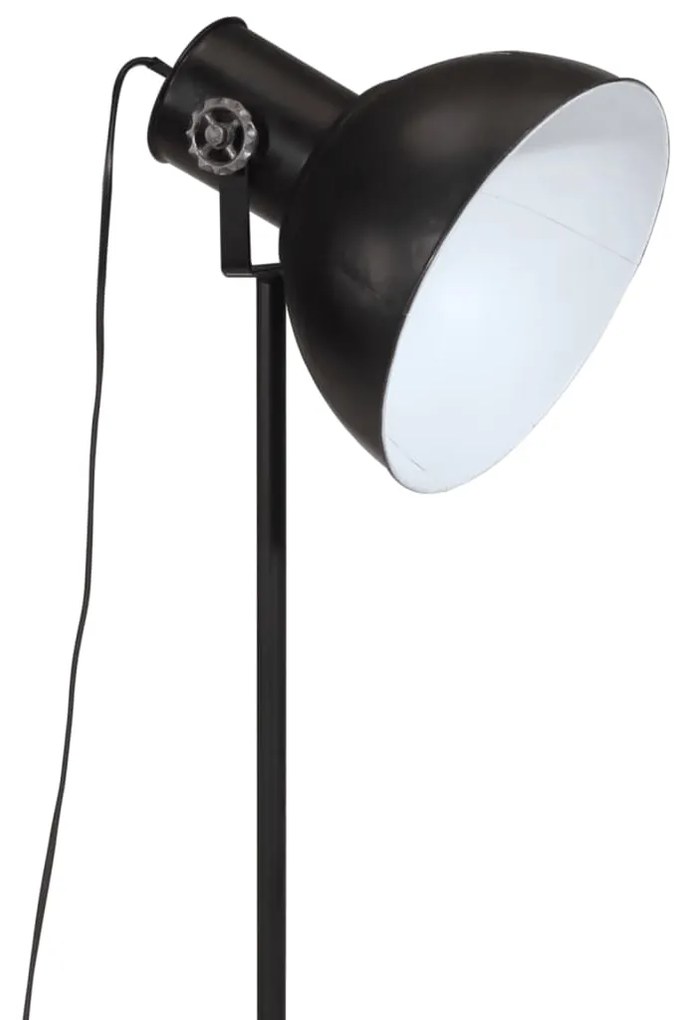 Candeeiro de pé 25 W 75x75x90-150 cm E27 preto