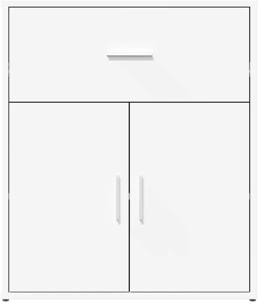 Aparadores 2 pcs 60x31x70 cm derivados de madeira branco