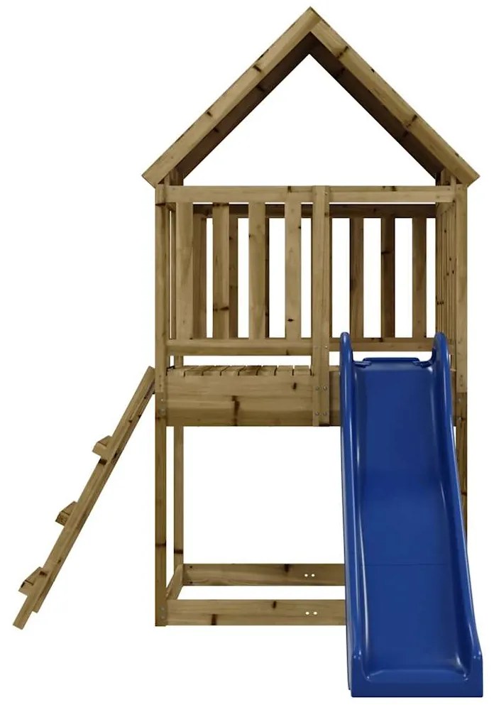 Conjunto de brincar para exterior madeira de pinho impregnada