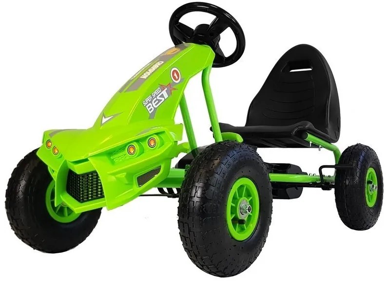 KART A PEDAIS PARA CRIANÇAS DE 3 A 8 ANOS VERDE