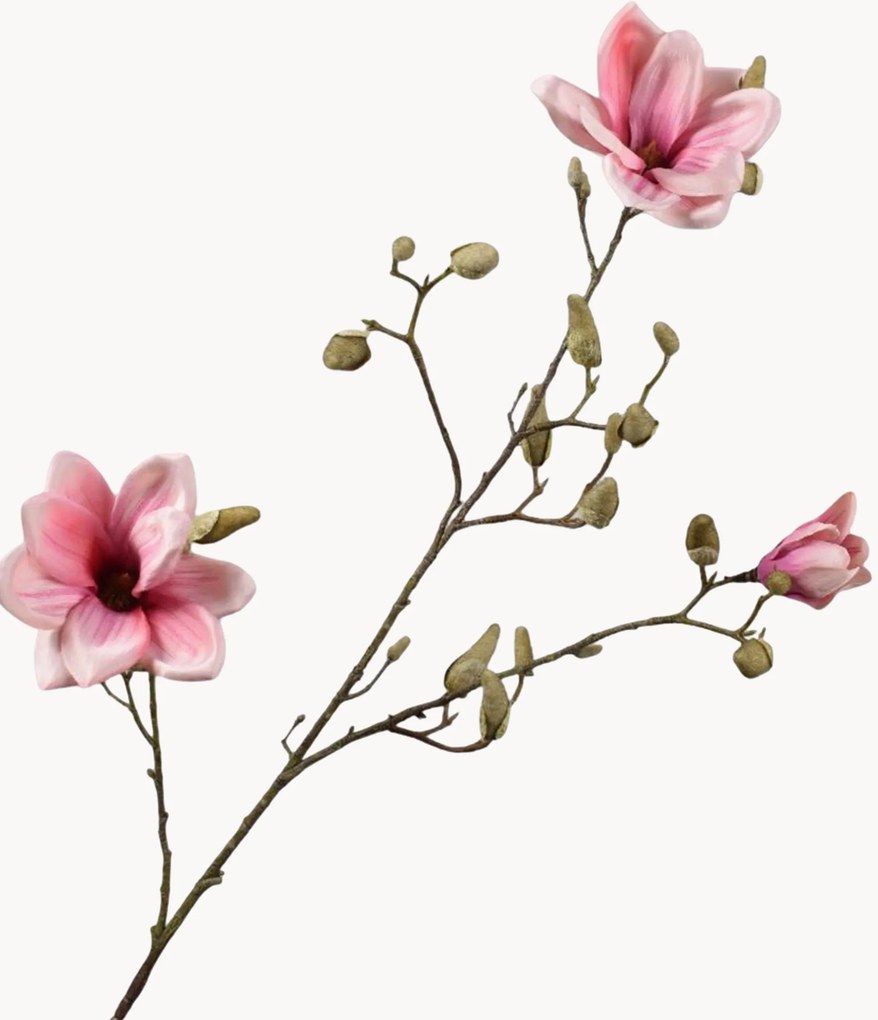 Flores artificiais Magnolia, conjunto de 2