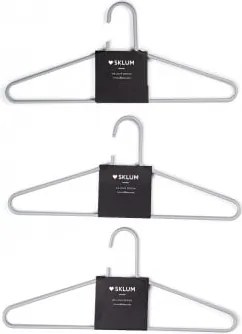 Pack De 6 Cabides Em Aço Alham Mousse Violeta - Sklum